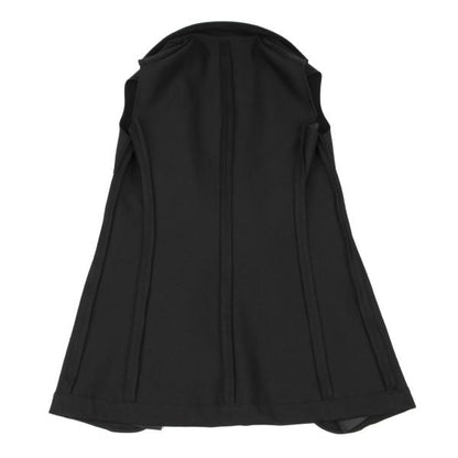 COMME des GARCONS Buttonless Sleeveless Jacket Black Size S