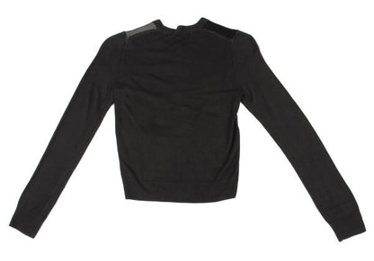 COMME des GARCONS Panel Switching Wool Cardigan Gray Size S