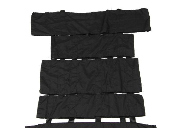 COMME des GARCONS Polyester Sheer Cutout Dress Black Size XS