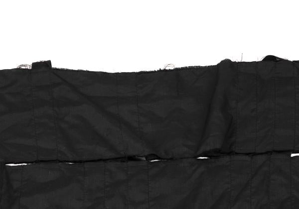 COMME des GARCONS Polyester Sheer Cutout Dress Black Size XS