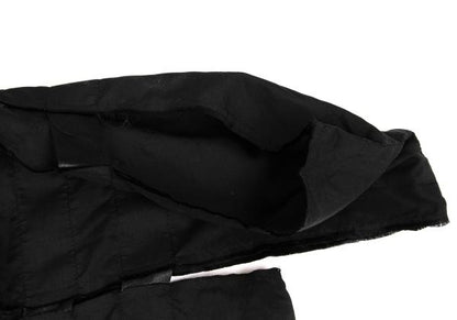 COMME des GARCONS Polyester Sheer Cutout Dress Black Size XS
