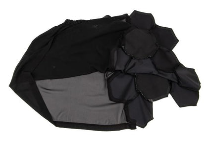 COMME des GARCONS Wool Soccer Ball Skirt Black Size XS