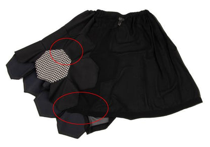 COMME des GARCONS Wool Soccer Ball Skirt Black Size XS