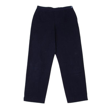 COMME des GARCONS Cotton Tapered Pants Navy Size S