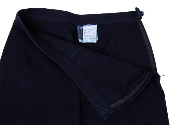 COMME des GARCONS Cotton Tapered Pants Navy Size S