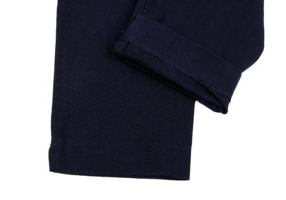 COMME des GARCONS Cotton Tapered Pants Navy Size S