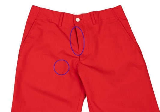 JUNYA WATANABE COMME des GARCONS Poly Pants Red Size S