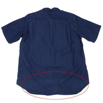 COMME des GARCONS HOMME Pattern Panel T-Shirt Blue Size L