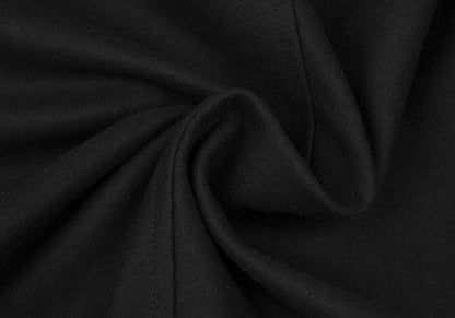 COMME des GARCONS SHIRT Wool Blend Hem Peacoat Black Coat Size M