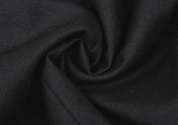 JUNIOR GAULTIER Wool A-Line Skirt Black Size 40