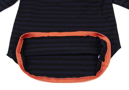 COMME des GARCONS Garment Dyed Striped L/S Tee Blue Size SS