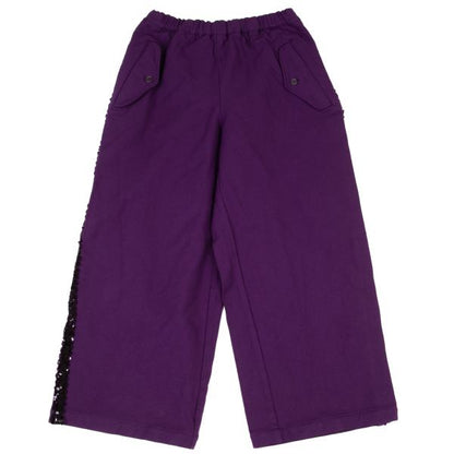 COMME des GARCONS Polyester Garment Dyed Pants Purple Size M