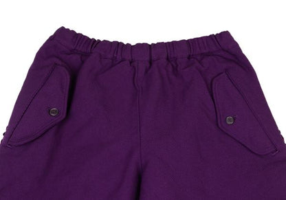 COMME des GARCONS Polyester Garment Dyed Pants Purple Size M