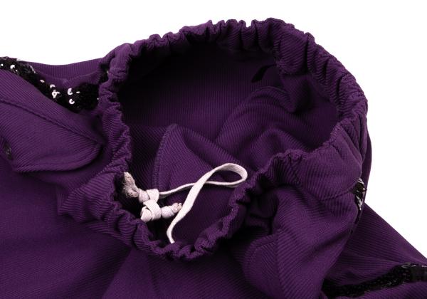 COMME des GARCONS Polyester Garment Dyed Pants Purple Size M