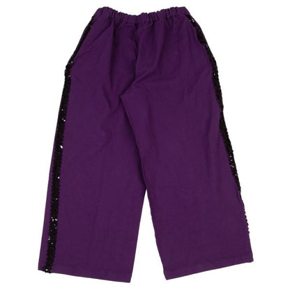 COMME des GARCONS Polyester Garment Dyed Pants Purple Size M