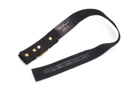 Salvatore Ferragamo Ribbon Belt Black