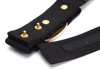 Salvatore Ferragamo Ribbon Belt Black