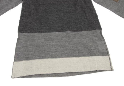 COMME des GARCONS Mixed Alpaca Wool High Sweater Gray Size S