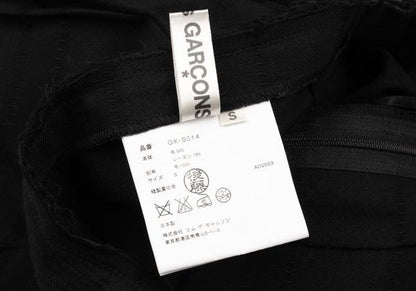 COMME des GARCONS 03AW Mixed Jacquard Wrap Skirt Gray Size S