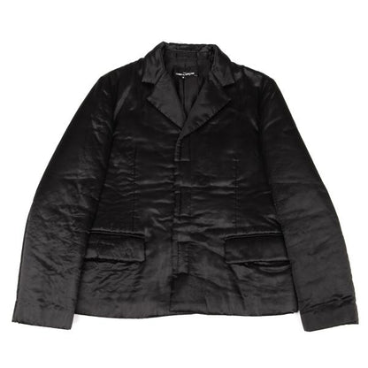 COMME des GARCONS Cupro Padded Velcro Jacket Black Size M