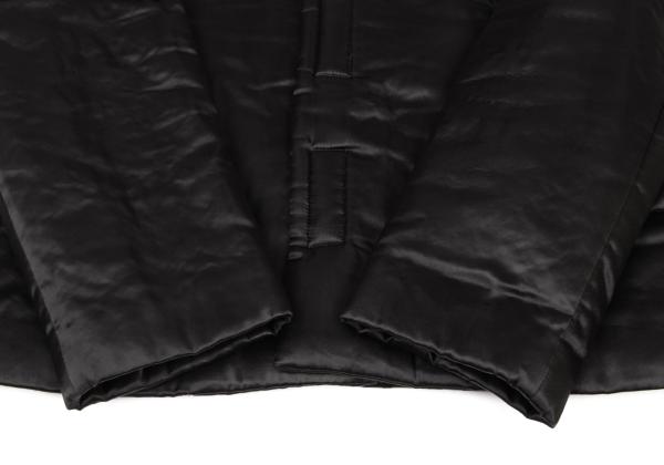 COMME des GARCONS Cupro Padded Velcro Jacket Black Size M