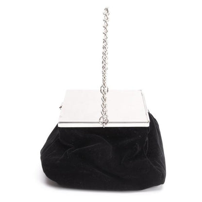 COMME des GARCONS Velvet Mirror Handle Bag