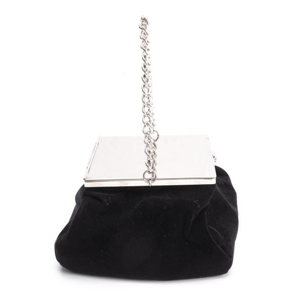COMME des GARCONS Velvet Mirror Handle Bag