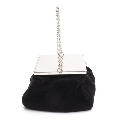 COMME des GARCONS Velvet Mirror Handle Bag
