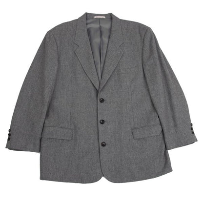 Papas GUABELLO Wool Cashmere Tailored Blazer Gray Size M46
