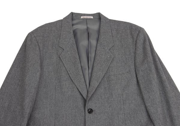Papas GUABELLO Wool Cashmere Tailored Blazer Gray Size M46