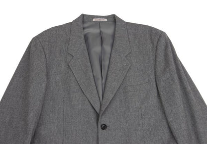 Papas GUABELLO Wool Cashmere Tailored Blazer Gray Size M46