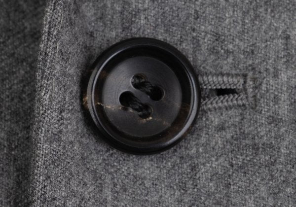 Papas GUABELLO Wool Cashmere Tailored Blazer Gray Size M46