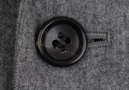Papas GUABELLO Wool Cashmere Tailored Blazer Gray Size M46