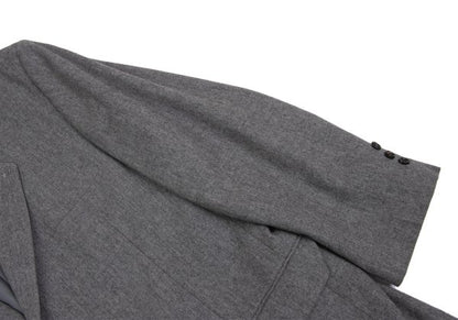 Papas GUABELLO Wool Cashmere Tailored Blazer Gray Size M46