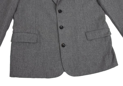 Papas GUABELLO Wool Cashmere Tailored Blazer Gray Size M46