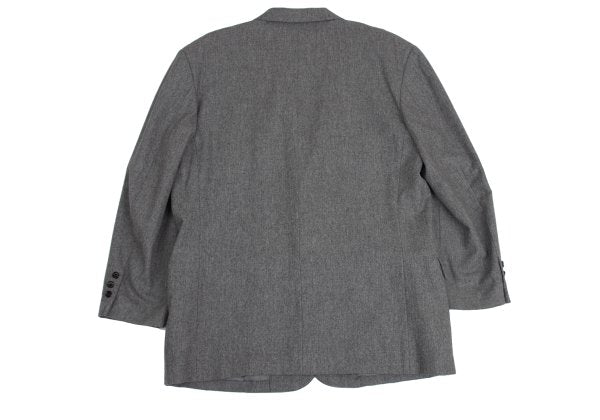 Papas GUABELLO Wool Cashmere Tailored Blazer Gray Size M46