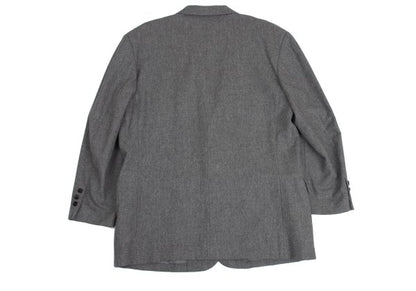 Papas GUABELLO Wool Cashmere Tailored Blazer Gray Size M46