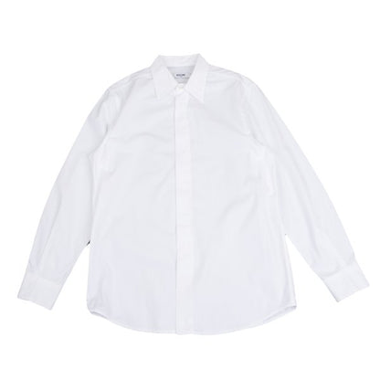 MOSCHINO JEANS Back Message Print Shirt White Size M