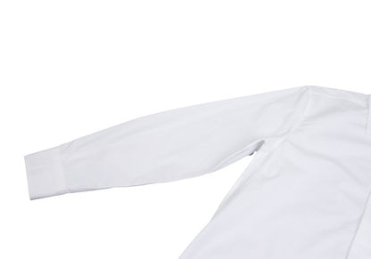 MOSCHINO JEANS Back Message Print Shirt White Size M