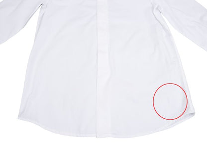 MOSCHINO JEANS Back Message Print Shirt White Size M