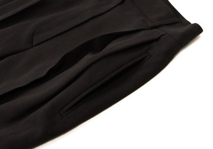 GUCCI Wool Two-Pleat Pants Dark Brown Size 42
