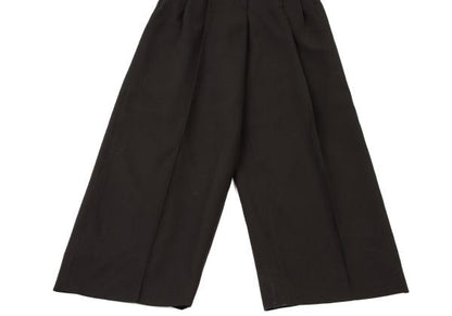 GUCCI Wool Two-Pleat Pants Dark Brown Size 42