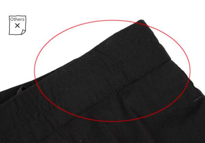 JIL SANDER Wool Blend Straight Pants Black Size 36