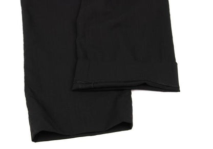 JIL SANDER Wool Blend Straight Pants Black Size 36