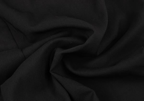 JIL SANDER Wool Blend Straight Pants Black Size 36