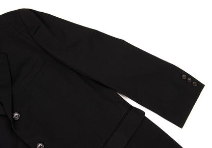 Y's for men Wool Gabardine 3-Button Jacket Black Size M
