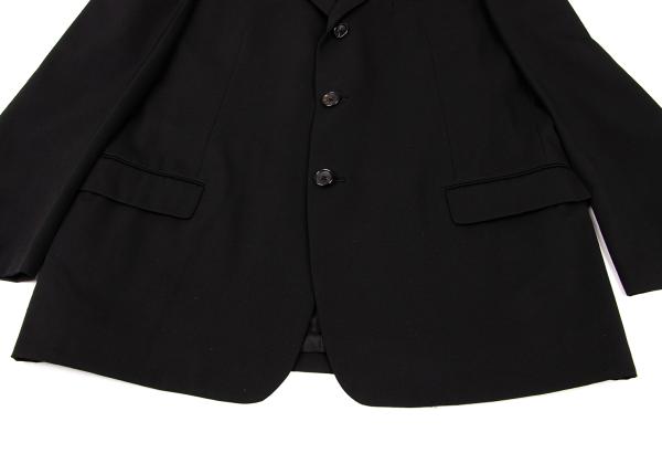 Y's for men Wool Gabardine 3-Button Jacket Black Size M