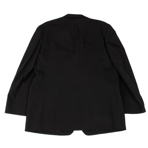 Y's for men Wool Gabardine 3-Button Jacket Black Size M
