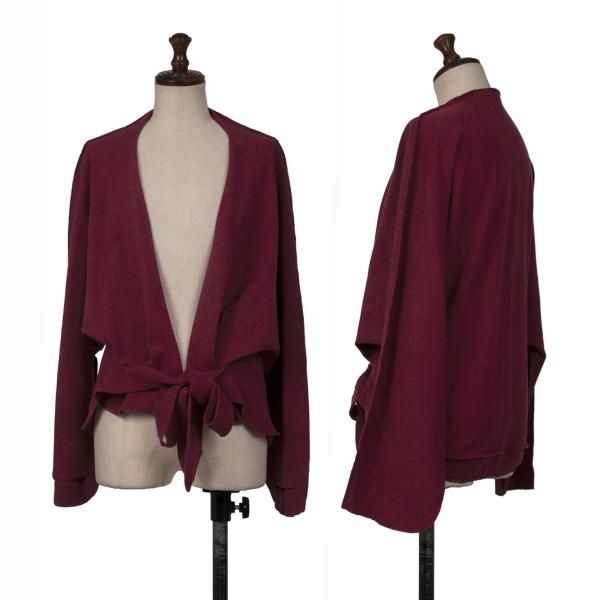 ISSEY MIYAKE A-POC Dolman Sleeve Cardigan Red Size M