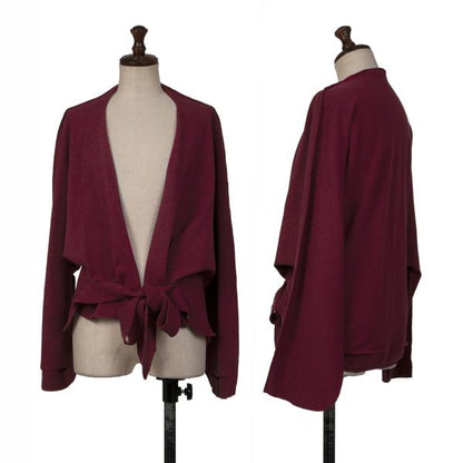 ISSEY MIYAKE A-POC Dolman Sleeve Cardigan Red Size M